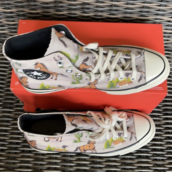 Converse Chuck Taylor 70 All Star Hi String/ Egret MEN`S Twisted Resort-Old West - Picture 3 of 16